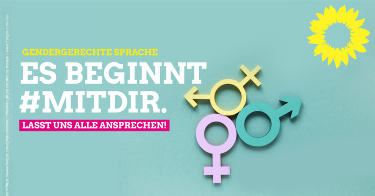 Antrag auf die Verwendung gendergerechter Sprache in der Verwaltung