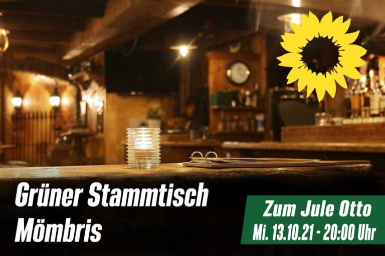 Grüner Stammtisch – 13. Oktober 2021