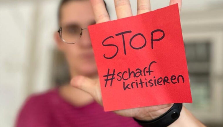 #scharf kritisieren