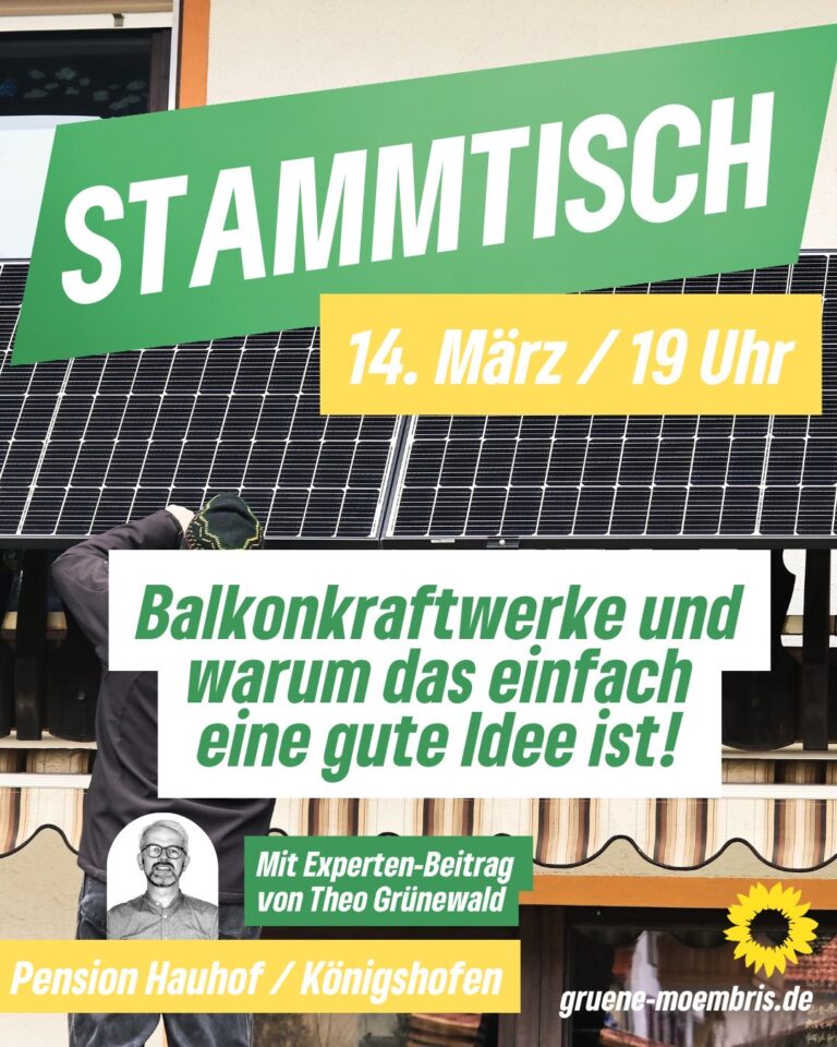 Stammtisch Balkonkraftwerke