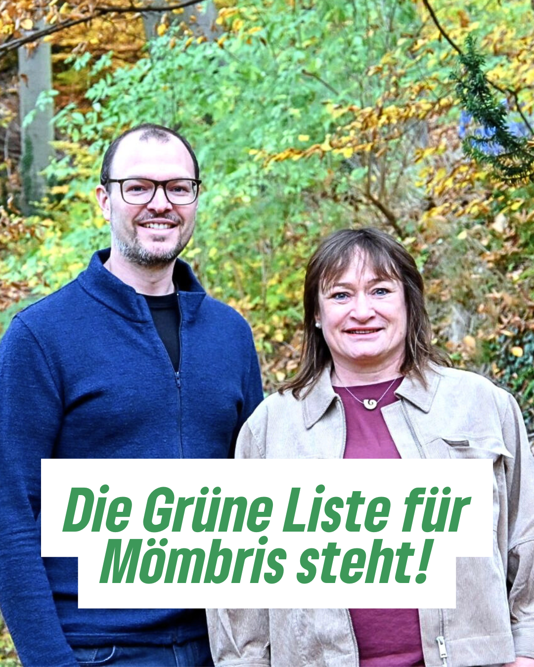 Grüne Liste für die Kommunalwahl 2026 Mömbris