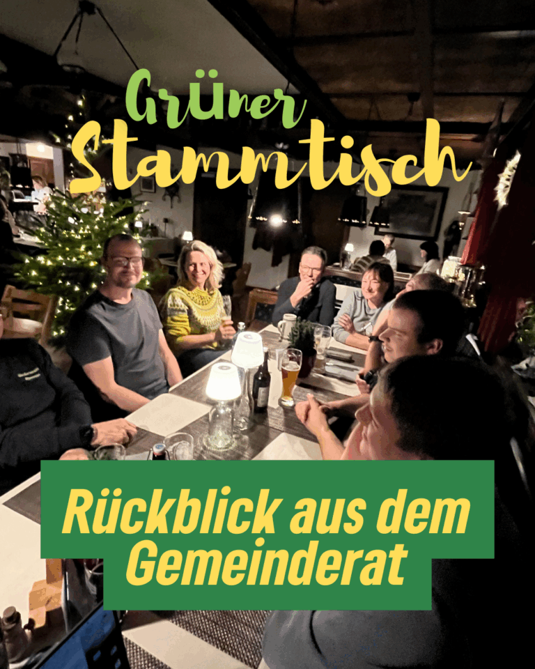 Grüner Stammtisch am 26. November
