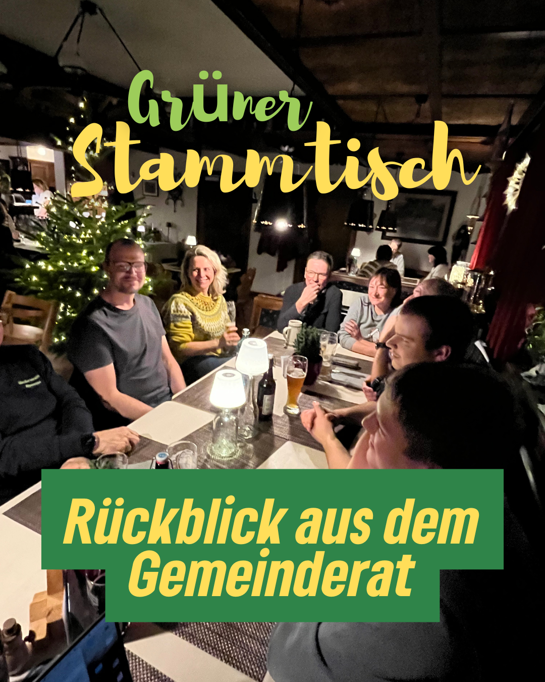 Grüner Stammtisch in Strötzbach